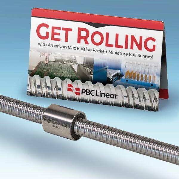 PBC Linear ball screw with ball nut