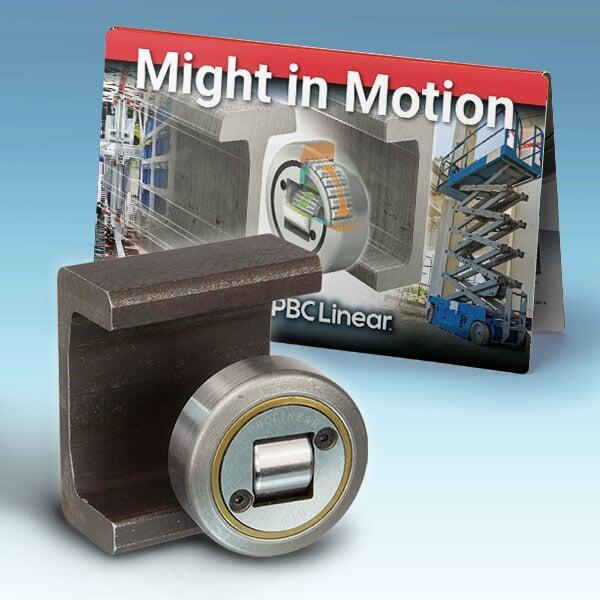PBC Linear Hevi-Rail cam-roller linear guide